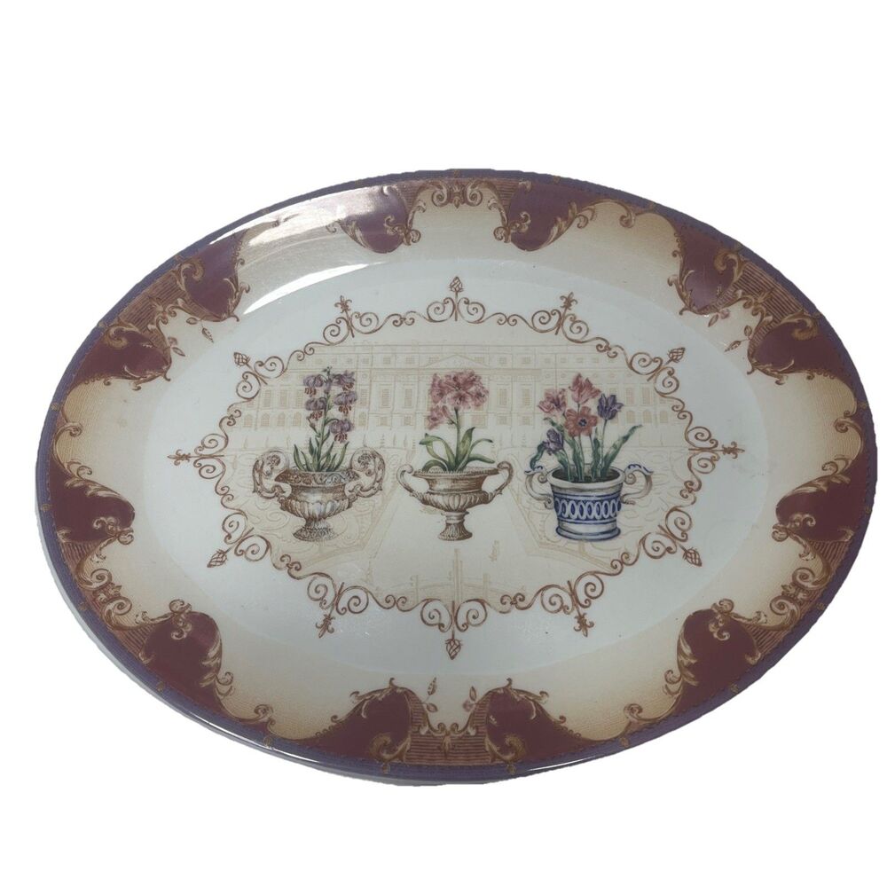 RARE Queen's Hampton Court Palace - Platter 12" - Great Condition